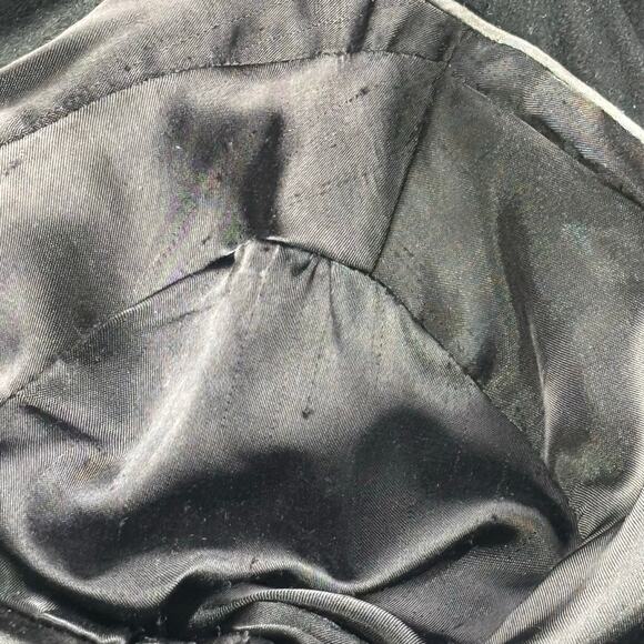 Mackage Jacket Women XS Wool Cashmere Trench Coat Belt Button Quiet Luxury Black - Picture 9 of 15